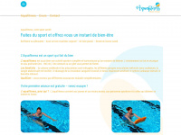aquafitness-myriam.ch Webseite Vorschau
