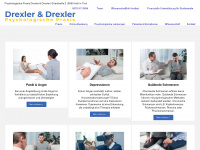 drexler-praxis.at Webseite Vorschau