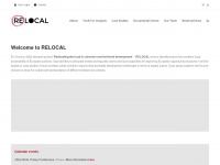 relocal.eu Webseite Vorschau
