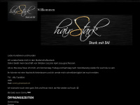 hairstark.ch Webseite Vorschau