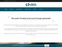 energie-makler.at Webseite Vorschau