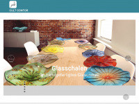 glasschale.eu Webseite Vorschau