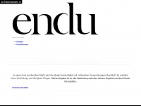endu.ch Webseite Vorschau