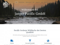 jaegerpacific.ch Webseite Vorschau