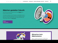 maedchenbeirat.at Webseite Vorschau