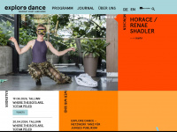 explore-dance.de Webseite Vorschau