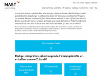 nast-leadership.ch Webseite Vorschau