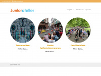junioratelier.ch Webseite Vorschau