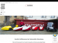 velomobil.net Webseite Vorschau