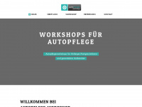 autopflege-workshop.de Webseite Vorschau