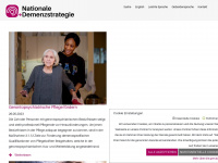 nationale-demenzstrategie.de Webseite Vorschau