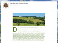 bergischerheimatverein.com Webseite Vorschau