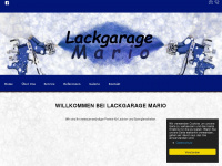 lackgarage-mario.at Webseite Vorschau