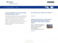 rhegio-dienstleistungen.de Webseite Vorschau