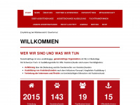 swisshelpdogs.ch Webseite Vorschau