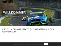 theisen-motorsport.de Webseite Vorschau