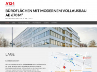 a124.ch Webseite Vorschau