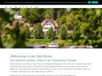 villa-elbufer.de Webseite Vorschau