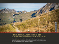 bikeschulehochybrig.ch Webseite Vorschau