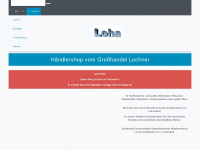 lochner-grosshandel.com Webseite Vorschau
