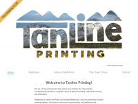 tanlineprinting.com Webseite Vorschau