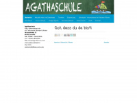 agathaschule-dorsten.de Webseite Vorschau