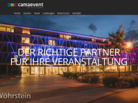 camaevent.de Webseite Vorschau