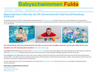 babyschwimmen-fulda.de Webseite Vorschau