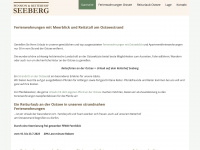 ostsee-seeberg.de Webseite Vorschau