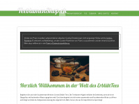 teeblumenshop.ch Webseite Vorschau