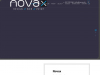 novax.hr Webseite Vorschau
