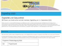 kszofingen-digitalday.ch Webseite Vorschau