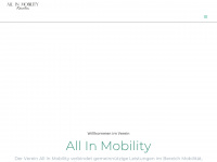 allinmobility.at Webseite Vorschau