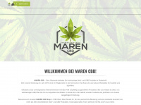 maren-cbd.at Webseite Vorschau