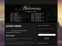 aephanemer.com Webseite Vorschau