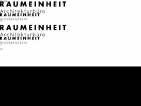 raumeinheit.ch Webseite Vorschau