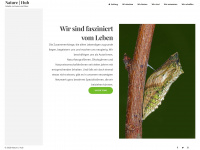 nature-hub.ch Webseite Vorschau