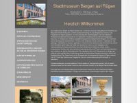 stadtmuseum-bergen-auf-ruegen.de Webseite Vorschau