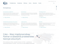 coko-werk.pl Webseite Vorschau