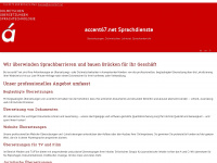 accent67.net Webseite Vorschau