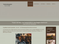 tierbestatterdortmund.de Webseite Vorschau