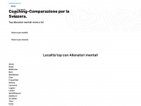 coaching-comparazione.ch Webseite Vorschau