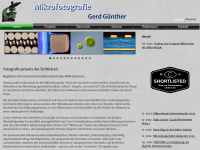 mikroskopia.de Webseite Vorschau