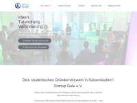 startup-gate.de Webseite Vorschau