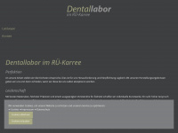 dentallabor-im-rue-karree.de Webseite Vorschau