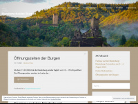 burgen-manderscheid.de Webseite Vorschau