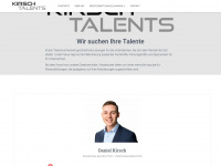 kirsch-talents.de Webseite Vorschau