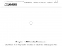 flyingarms.de Webseite Vorschau