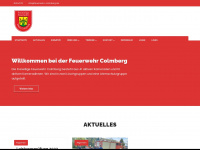 feuerwehr-colmberg.de Webseite Vorschau