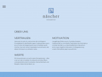 naescher-immobilien.ch Webseite Vorschau